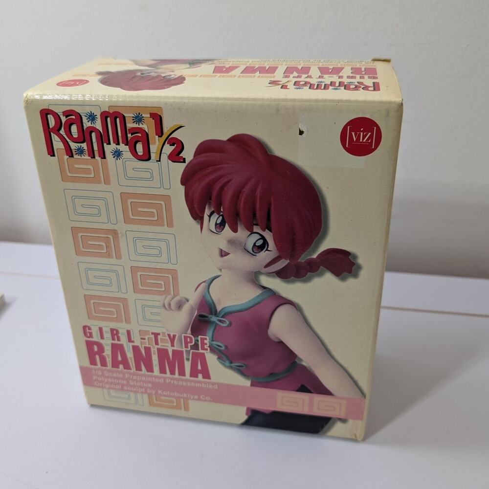 Ranma 1/2 Girl Female Type Kotobukiya 2002 Polystone Figure 1:8 Scale Original